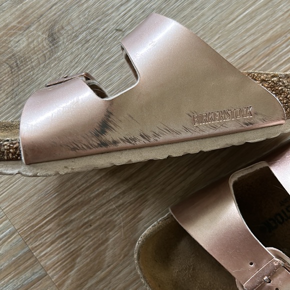 Rose Gold Sandals - Picture 2 of 2